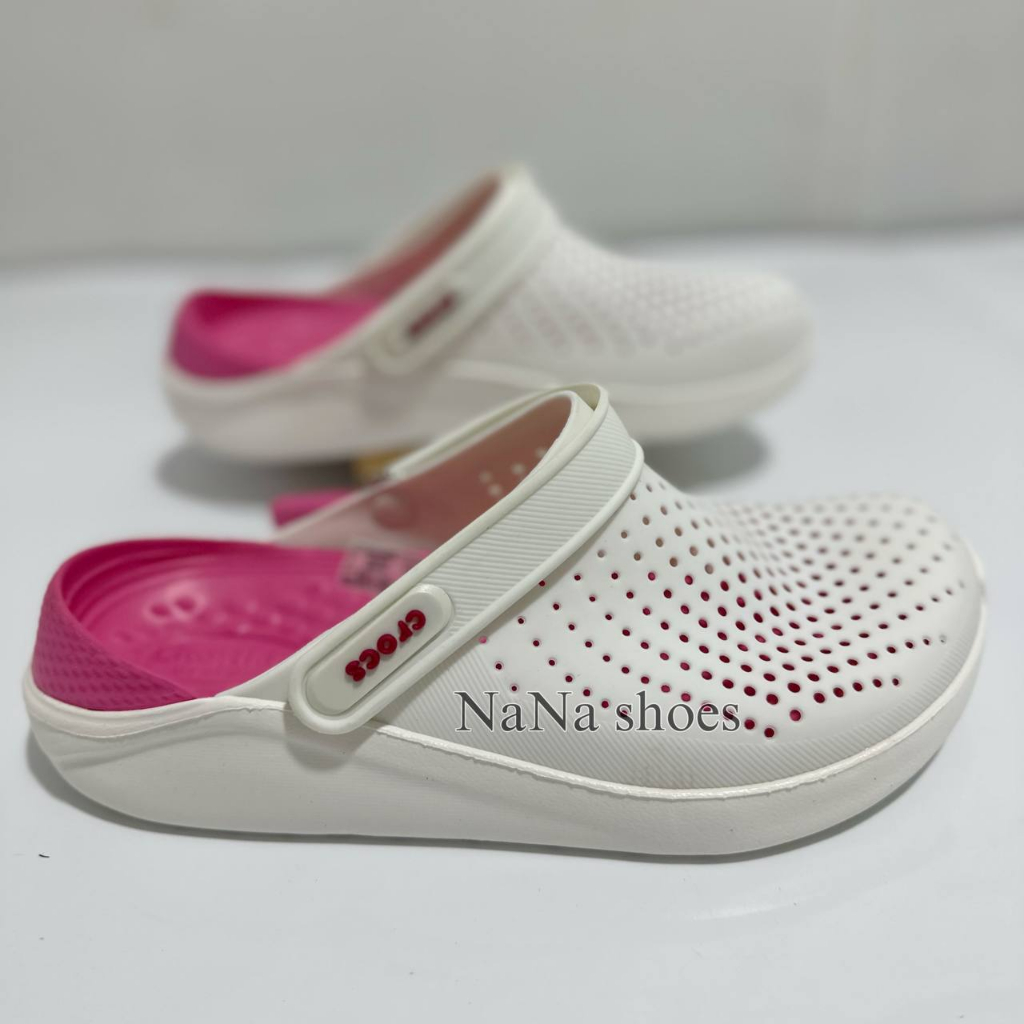 รองเท้า Crocs Lite Ride Clog รุ่นแตะสวม unisex ใส่ได้ทุกฤดูกาล สินค้ามีพร้อมส่ง M4--M7