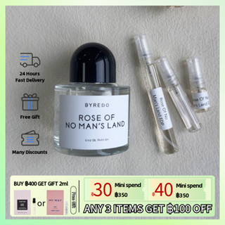 【จัดส่งรวดเร็ว✈】แท้ 100%Byredo Rose Of No Mans Land EDP  2ml/5ml/10ml, น้ำหอมกลางๆ, กลิ่นหอมติดทนนาน, ขายดีที่สุด🏆