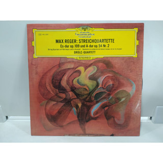 1LP Vinyl Records แผ่นเสียงไวนิล  MAX REGER: STREICHQUARTETTE   (E12C90)