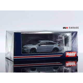 Honda CIVIC TYPE R (FL5) with Engine Display Model Sonic Gray Pearl 1:64 (HOBBY JAPANJ)