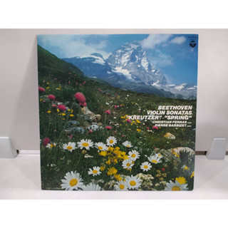 1LP Vinyl Records แผ่นเสียงไวนิล  BEETHOVEN "KREUTZER". "SPRING" VIOLIN SONATAS  (E12D70)