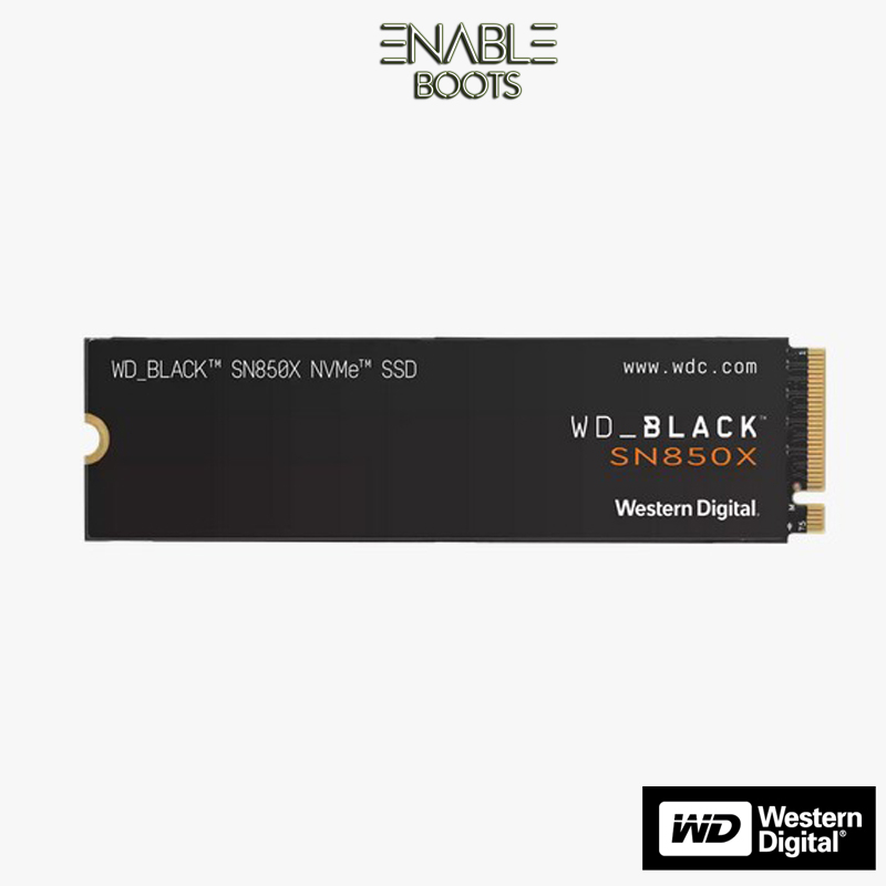 WD BLACK SN850X 1TB SSD M.2 NVMe GEN4 (WDS100T2X0E)
