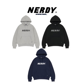 🇰🇷‼️ Nerdy ❤️‍🔥🇰🇷 big logo pullover hoodie 🇰🇷✨