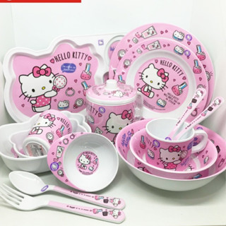 คิตตี้ บิวตี้ ช้อนส้อมเด็ก แก้วน้ำ เมลามีน Sanrio Kitty  ศรีไทยซุปเปอร์แวร์ Superware [ขายเป็นชิ้น/เลือกรหัสสินค้า]