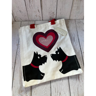 🌟Radley Canvas Tote มี 2 ขาว และชมพูอมส้ม