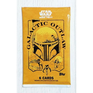 (Sealed Pack) ซองสุ่มการ์ด สตาร์ วอร์ : โบบา เฟตต์ ( 2022 STAR WARS THE BOOK OF BOBA FETT SEASON 1 TRADING CARDS )