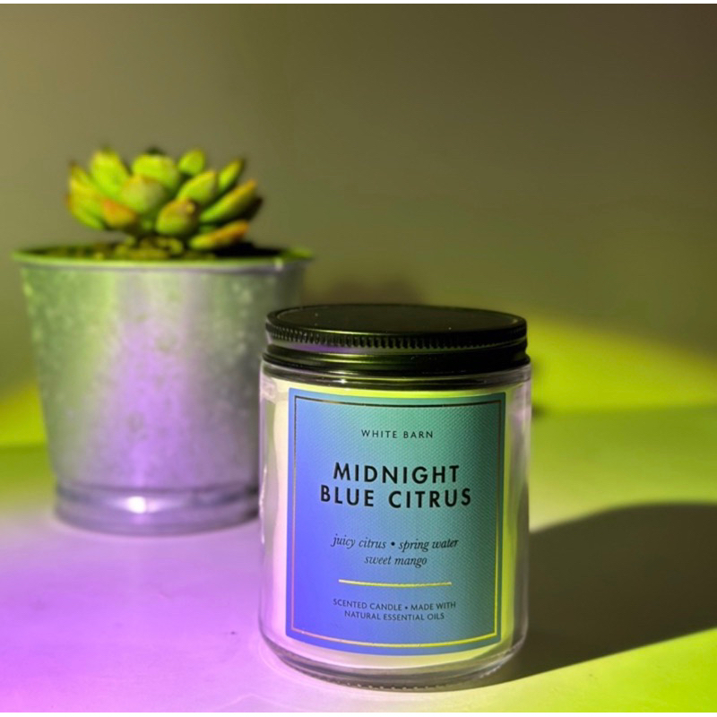 เทียนหอม bath and body works / MIDNIGHT BLUE CITRUS 🐠🪼