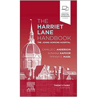 The Harriet Lane Handbook, The Johns Hopkins Hospital, 23rd Edition- ISBN : 9780323876988