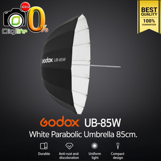 Godox Umbrella UB-85W ร่มสะท้อนขาว-ดำ 85 cm. / 33.5 inch White-Black Parabolic Umbrella