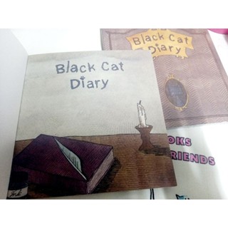 นิทานเก่า หายาก Black Cat Diary แมวน้อย  หนังสือมือสอง