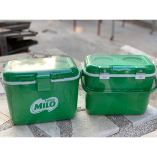 🧊💚กระติกน้ำแข็งไมโล MILO ทรงสี่เหลี่ยม ความจุ 4 ลิตร