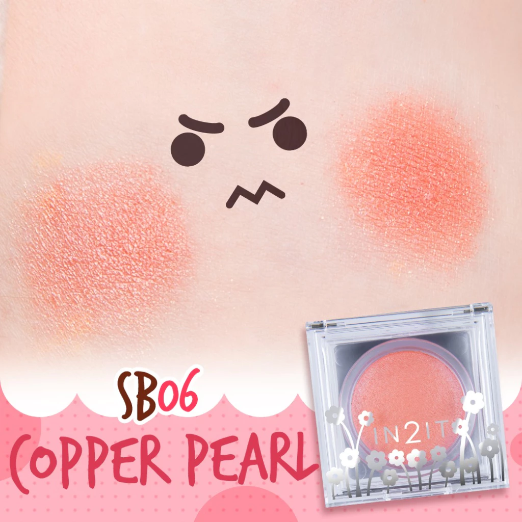 IN2IT Sheer Shimmer Blush บลัชออนประกายชิมเมอร์ - SB thumbnail 5
