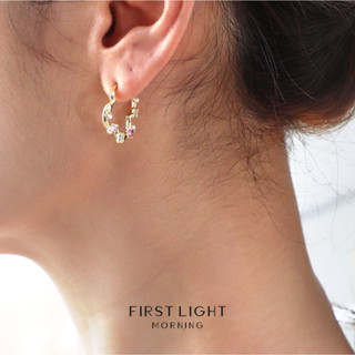 First Light Morning : Sherbet Earrings ต่างหูห่วง