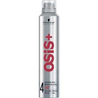 SCHWARZKOPF PROFESSIONAL OSIS+ Grip Volume Extreme Hold Mousse 4 ผลิตภัณฑ์จัดแต่งทรงผม 200ml BEAUTRIUM บิวเทรี่ยม ชวาร์ส