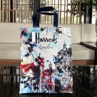 (ลดเพิ่ม10% ทักแชทเพื่อรับโค้ด) Harrods * พร้อมส่ง *  Size M Watercolour  ของแท้ 100% จากอังกฤษ🇬🇧