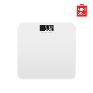 MINISO เครื่องชั่งน้ำหนักจอดิจิตอล แสดงอุณหภูมิ ขนาด 28 cm รุ่น SCTZC-220419