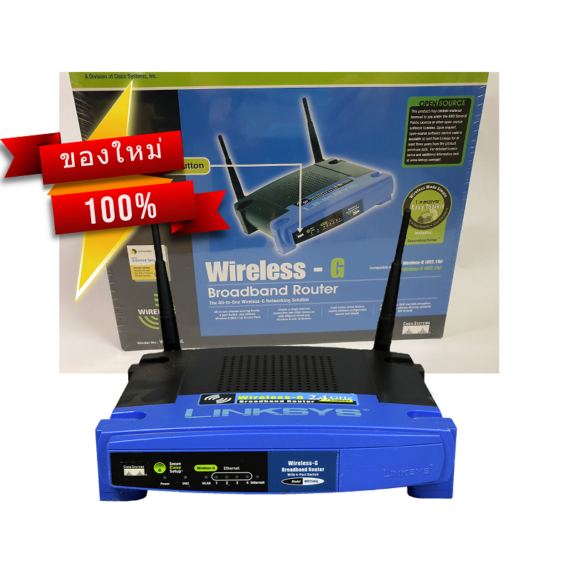 Linksys WRT54GL Wireless-G Router Linux DD-WRT Tomato