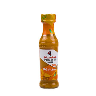 Peri-Peri Sauce Medium Nandos 125 G./ซอส Peri-Peri ขนาดกลาง นันโดะ 125 กรัม