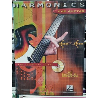 HARMONICS FOR GUITAR W/CD (HAL)073999956757ลดพิเศษ ตำหนิปกพลาสติกร่น