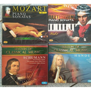 ลดล้างสต๊อก แผ่นซีดีเพลงคลาสสิค รวม4แผ่น Masters of Classical Music