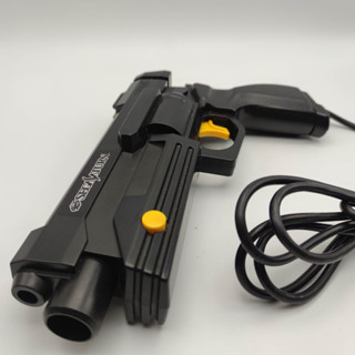 SEGA SATURN guncon HSS-0152 จอยปืนของแท้ ไม่ได้เทส ตามสภาพ ภายนอกไม่แตกหัก