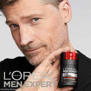 L’Oreal MEN EXPERT Pure Carbon Care Daily Anti-Imperfection Moisturiser มอยซ์เจอร์ไรเซอร์บำรุงผิวหน้าผู้ชายสูตรพิเศษ