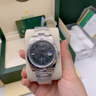 นาฬิกาข้อมือ Rolex Datejust CC clean (พร้อมกล่องใส travel case)