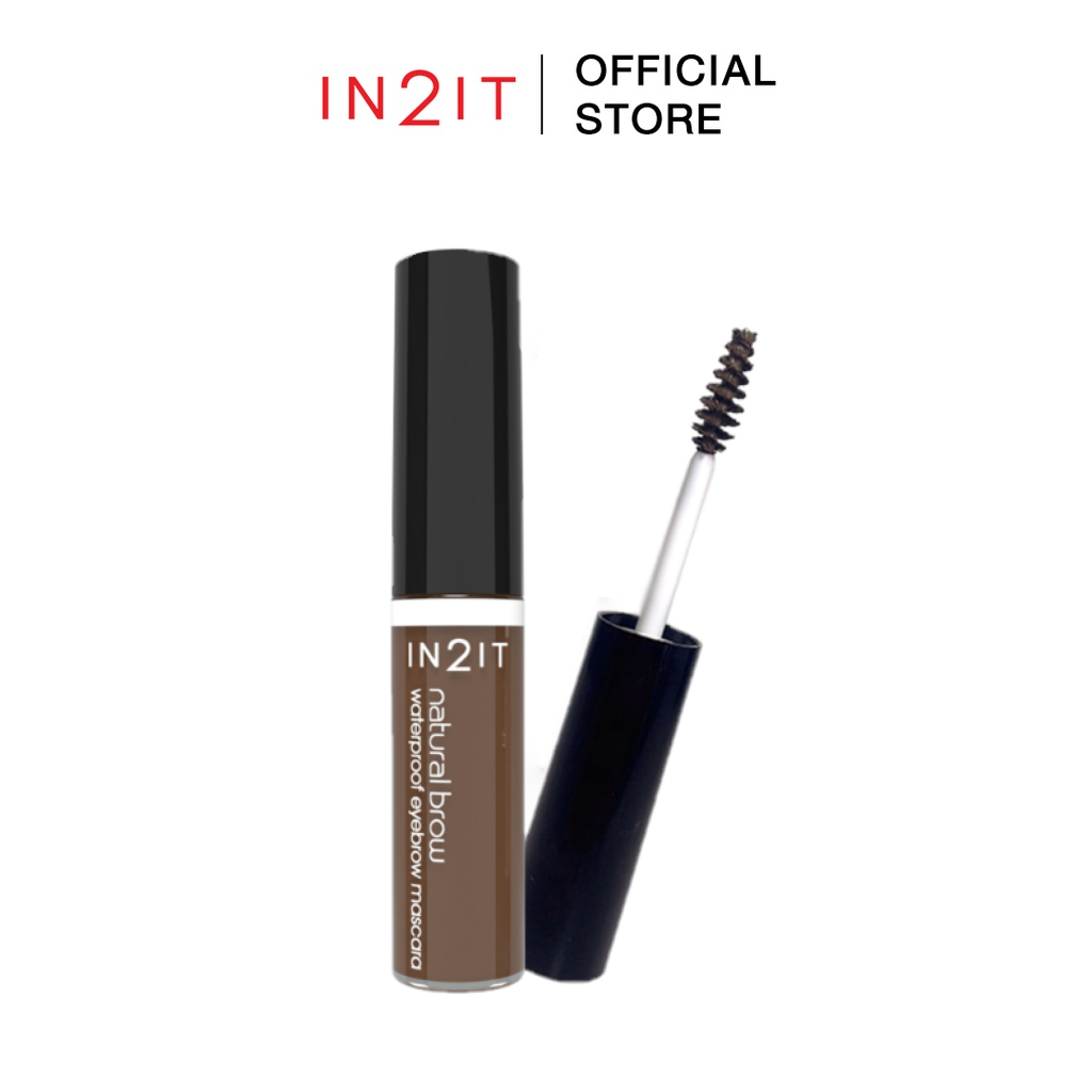 IN2IT Natural Brow Waterproof Eyebrow Mascara – NBM (New Design)