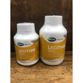 Mega We Care Lecithin 1200mg เลชิติน 1200 มก