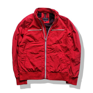 Tommy Hilfiger Red Hooded Jacket รอบอก 45”