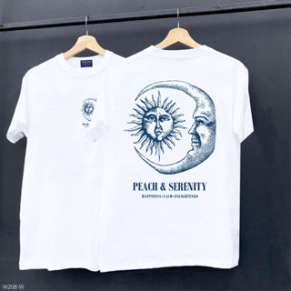 (พร้อมส่ง) เสื้อยืด PEACH SERENITY - ผ้า Cotton100%