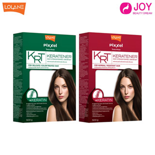 โลแลน พิกเซล เคราเทนเนอร์ แฮร์ สเตรทเทนนิ่ง Lolane pixxel hair straightening (มีให้เลือก 2 สูตร)