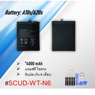 Battery: A10s/A20s แบตเอ10เอส/เอ20เอส แบตเตอรี่โทรศัพท์A10s/A20s/Batterty A10s/A20s/SCUD-WT-N6***สินค้าพร้อมส่ง****