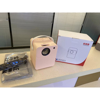 โปรเจคเตอร์ มินิโปรเจคเตอร์ Projector 4K HD WIFI mini projector โปรเจคเตอร์พกพา Built-In Android 9.0 รับประกัน3ป