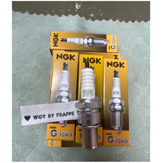 หัวเทียนเข็ม BR8EGP 2 จังหวะ เกลียวยาว NGK ใส่  KR-150, BEAT, LS-125, TENA, DASH ราคาต่อหัว