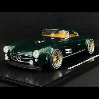 Mercedes-Benz S-Klub Speedster by Slang500 and Jonsibal 2021 Alpina green 1/18 GT Spirit