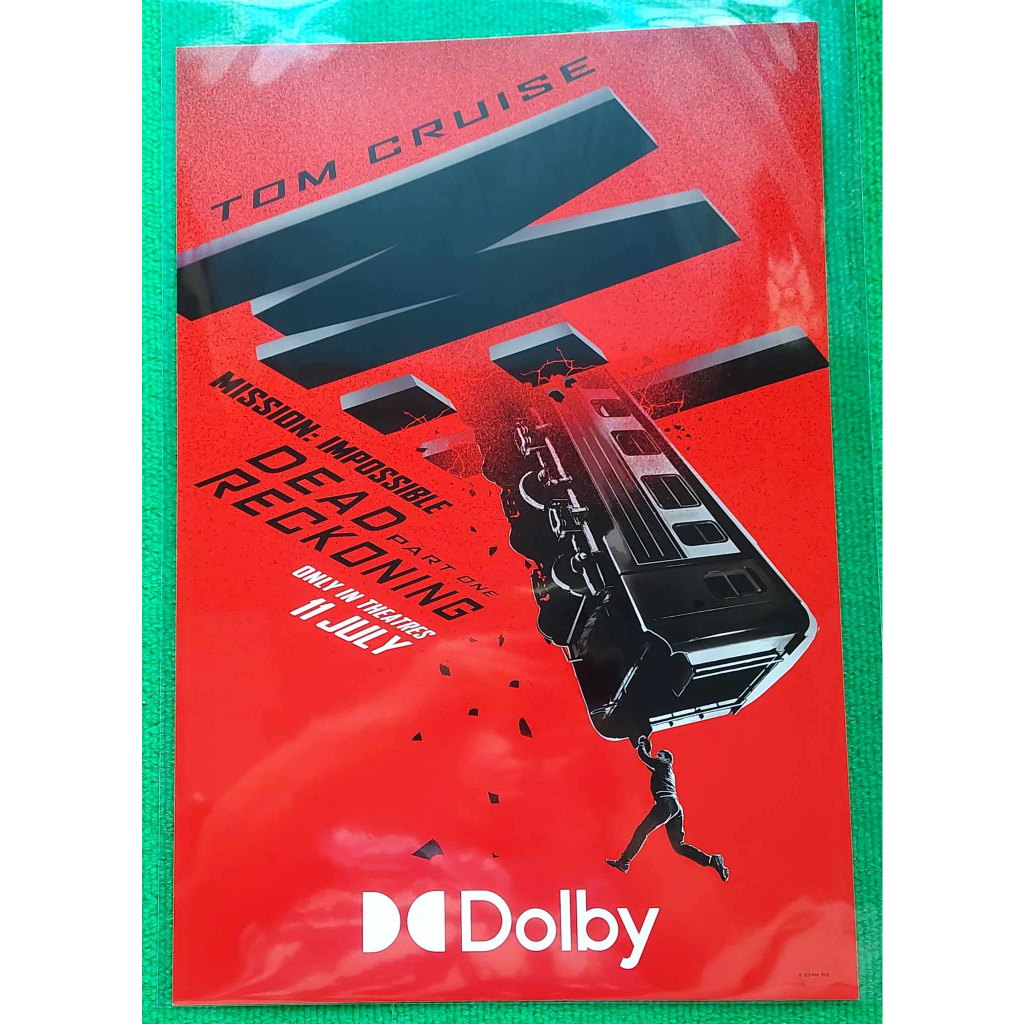 มินิโปสเตอร์ Mini Poster Mission: Impossible–Dead Reckoning Part Oneมิชชั่นอิมพอสซิเบิ้ล  13x19 นิ้ว