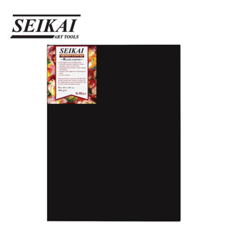 (KTS)เฟรมวาดรูปผ้าใบสีดำ Black Canvas Seikai ขนาด 80x100 CM.