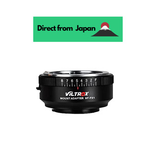 Viltrox อะแดปเตอร์เมาท์เลนส์โฟกัส Nf-Fx1 รูรับแสง 16 ขั้น เป็นเมาท์แปลงเลนส์ Fuji X สําหรับกล้อง Fuji X X-T X-A X-E X-Pro