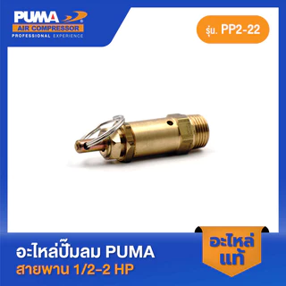 กรุณาอ่านก่อนสั่ง : PUMA โปโลลม PUMA 3/8" 1/2-2 HP 3 สูบ อะไหล่ปั๊มลมสายพาน รุ่น PP-2,PP-2P,PP-21,PP-22,PP-32