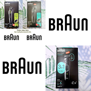 เครื่องเล็มหนวดเครา Beard Trimmer 3 Hair Clippers for Men Cordless &amp; Rechargeable (Braun®) ที่กันจอน เครา