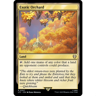 Exotic Orchard การ์ด Magic The Gathering ของแท้