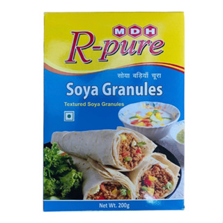 โปรตีนเกษตรอินเดีย ขนาดเล็ก 200กรัม MDH R PURE SOYA GRANULES 200G made from 100% SOY