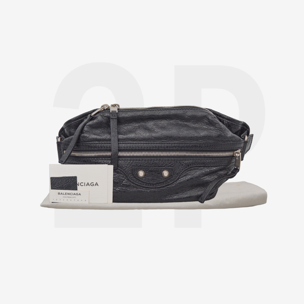 Balenciaga Black Neo Lift Belt Bag (F232006)