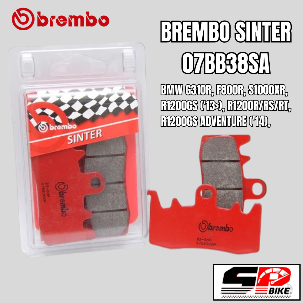 ผ้าเบรค BREMBO SINTER รหัส 07BB38SA !!320SP