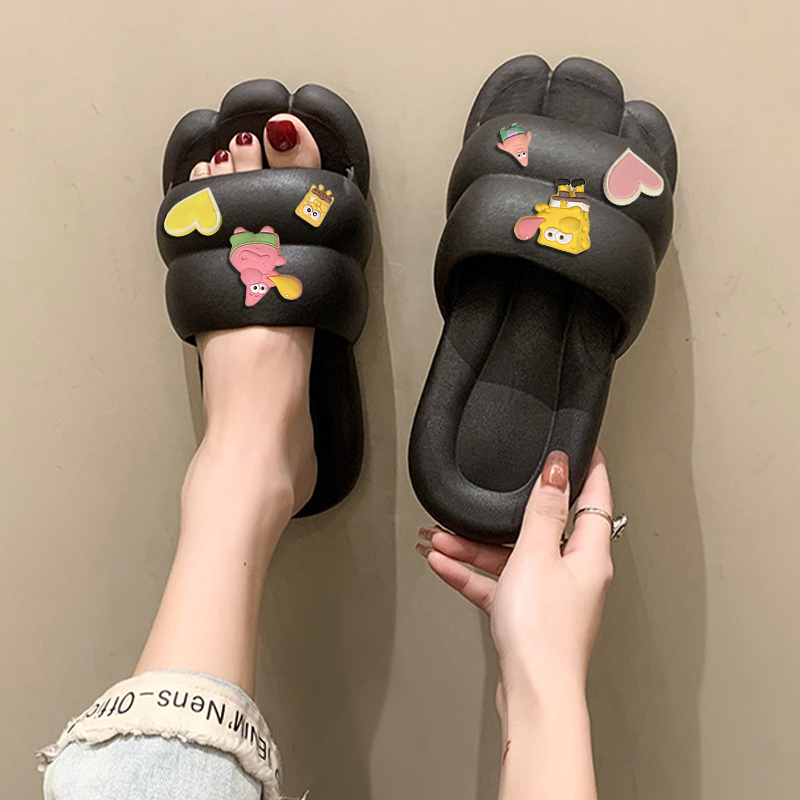 GFShop มาแรงง🔥รองเท้าแฟชั่น รองเท้าแตะพื้นนิ่ม งานดีพื้นหนานิ่มสุดๆๆดีไซน์น่ารักไม่เหมือนใคร ไม่มีเอ้าส์ มากพูดเลยย🌪️