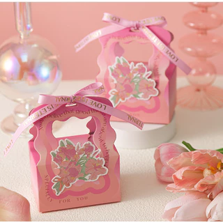 🍑GIFT🍑 กล่องของขวัญ ใส่ของชำร่วย พร้อมส่ง