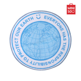 MINISO พรม พรมเช็ดเท้า พรมปูพื้น I Love Earth Floor Mat