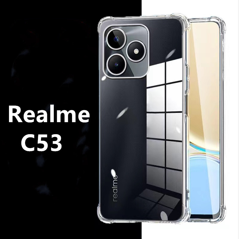 🔥🔥 เคสใส Case Realme C53  เคสใสกันกระแทก ซิลิโคนนิ่ม พร้อมส่งทันที