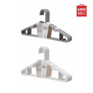 MINISO ไม้แขวนเสื้อ 10ชิ้น Cloth Hanger